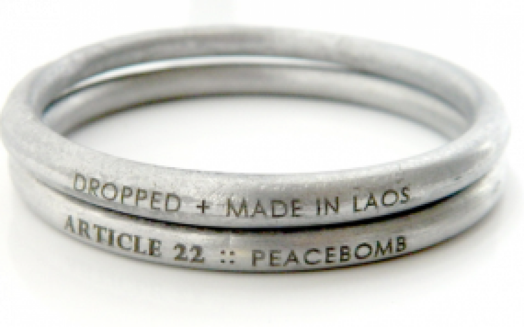 Recycled Bomb Accessories for a Social Enterprise Twist on Eco-Jewelry